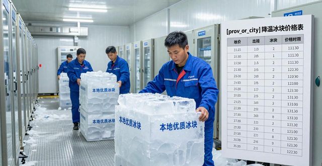 保定降温冰块多少钱一吨？本地制冰厂报价来了